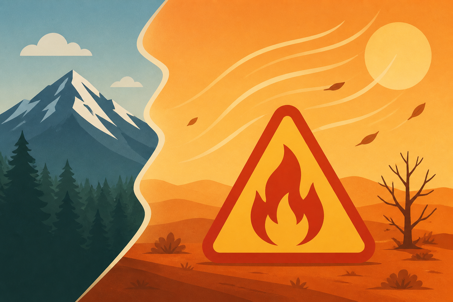 Extreme fire danger Saturday east of the Cascades as strong winds and low humidity arrive
