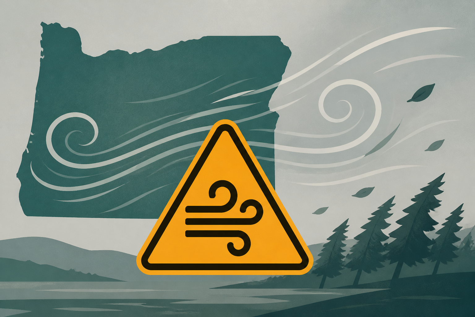 Rare 'particularly dangerous situation' warning issued as Oregon braces for strong wind