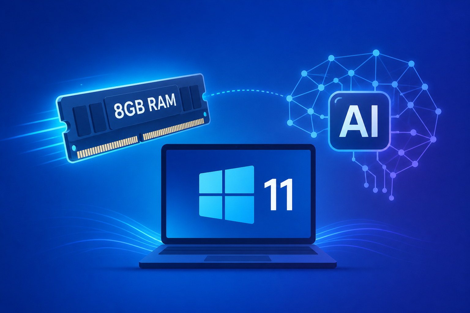Microsoft Confirms Plans To Make 8GB RAM Run Efficiently On Windows 11 Systems, Realizing That AI Has Made Lower Memory Configurations The Norm