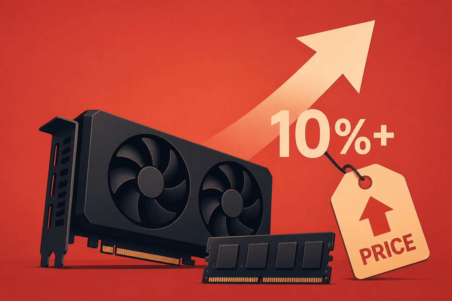AMD Follows NVIDIA Into Price Hikes, Notifying Partners Of At Least 10% GPU-Memory Kit Increase
