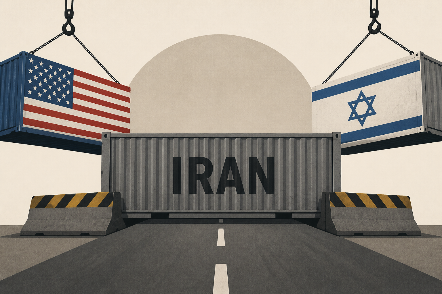 US, israel considering Iran land blockade as economic isolation method