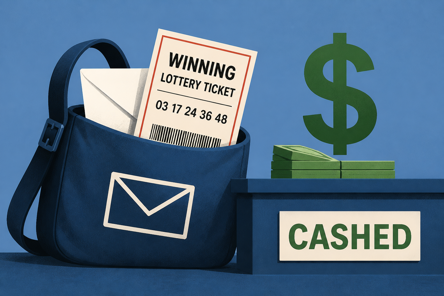 South Florida mail carrier accused of stealing and cashing in winning lottery ticket