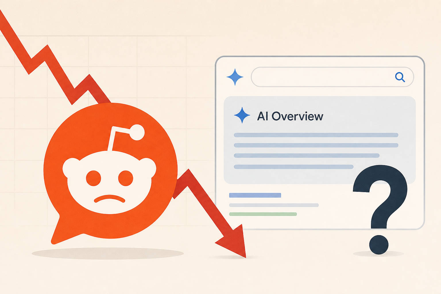As Reddit stock falls, CEO questions value of Google's AI Overviews