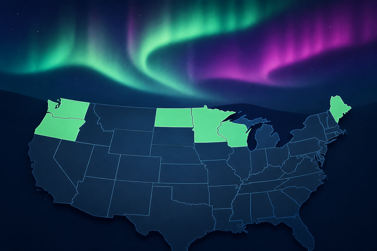 9 States Could See The Aurora Friday