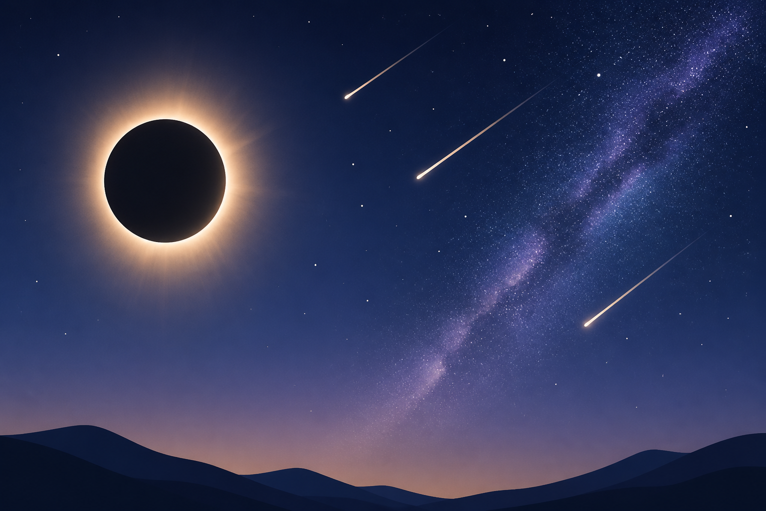 Total eclipse, shooting stars, and the Milky Way: Why Aug. 12 could be the greatest single day and night for skywatching for years