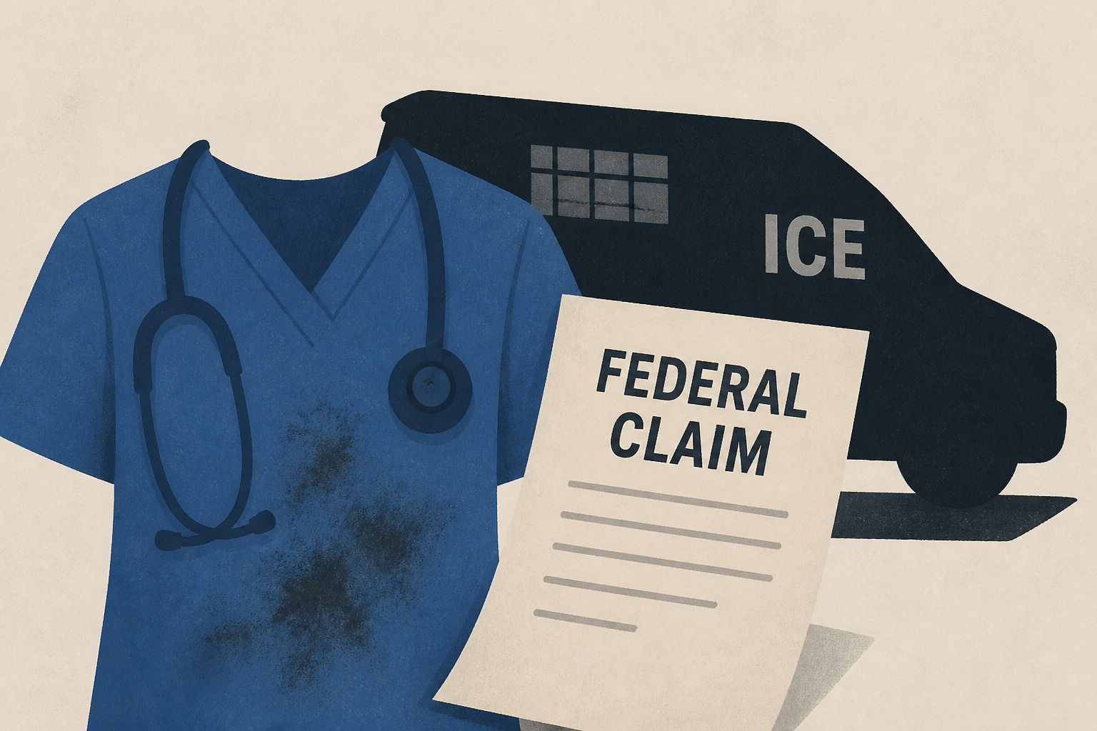 ‘I thought of Alex Pretti’: Nurse files federal claim alleging ICE agents attacked her