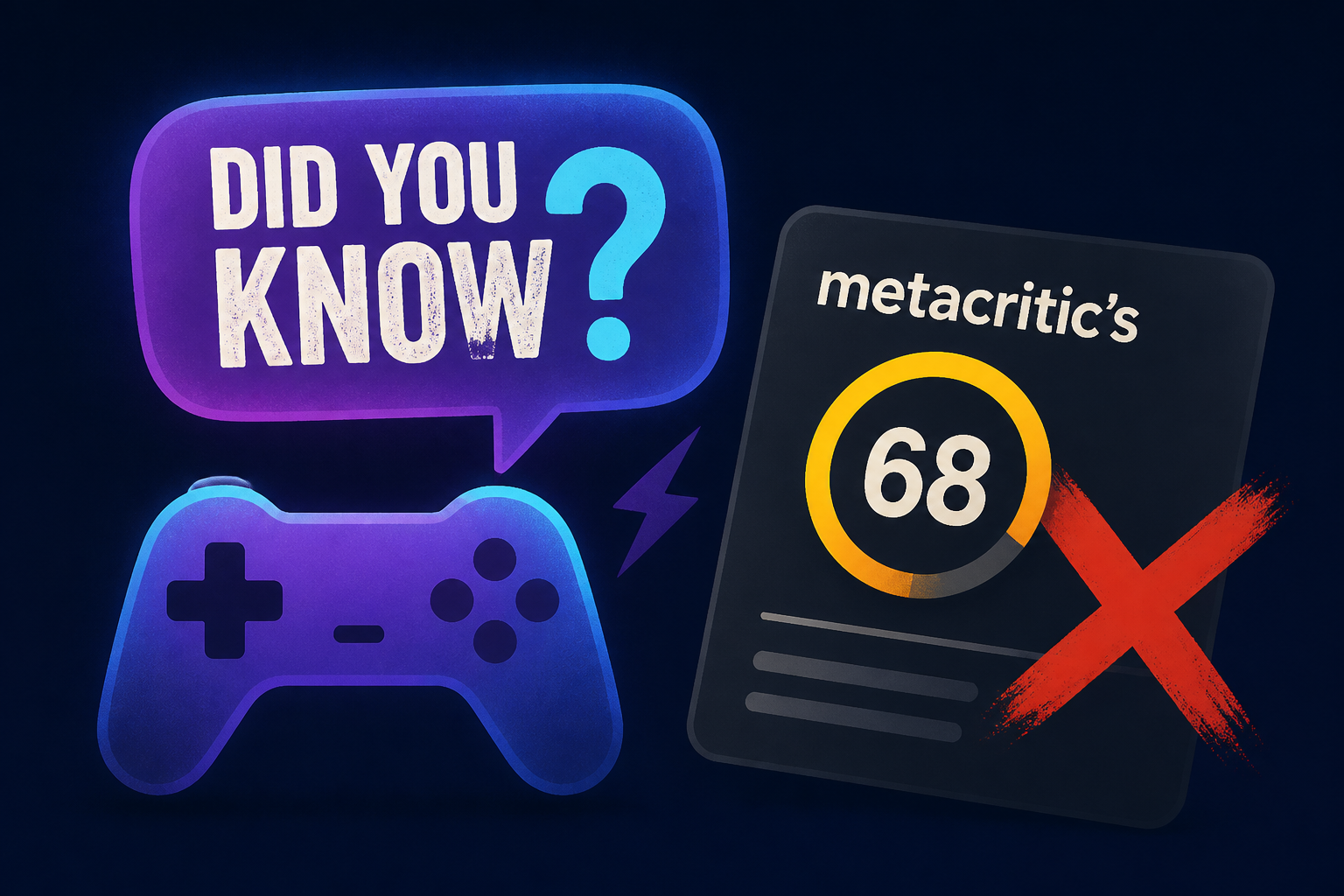 Did You Know Gaming Disputes Metacritic’s