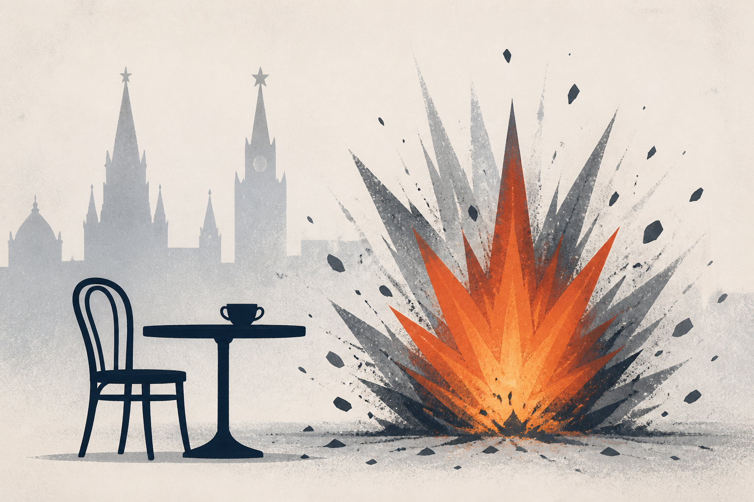 At least three killed in explosion near cafe in Russia’s Moscow