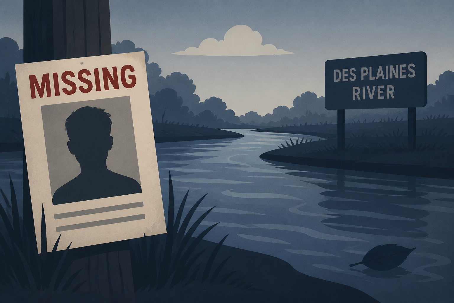 Young man who went missing near Des Plaines River in Libertyville found dead