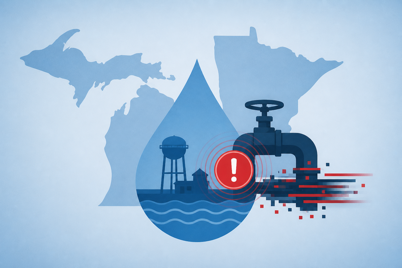 Michigan and Minnesota report cyberattacks on water systems
