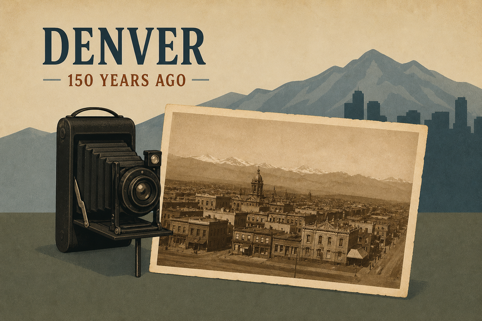 Fifteen photos of Denver 150 years ago