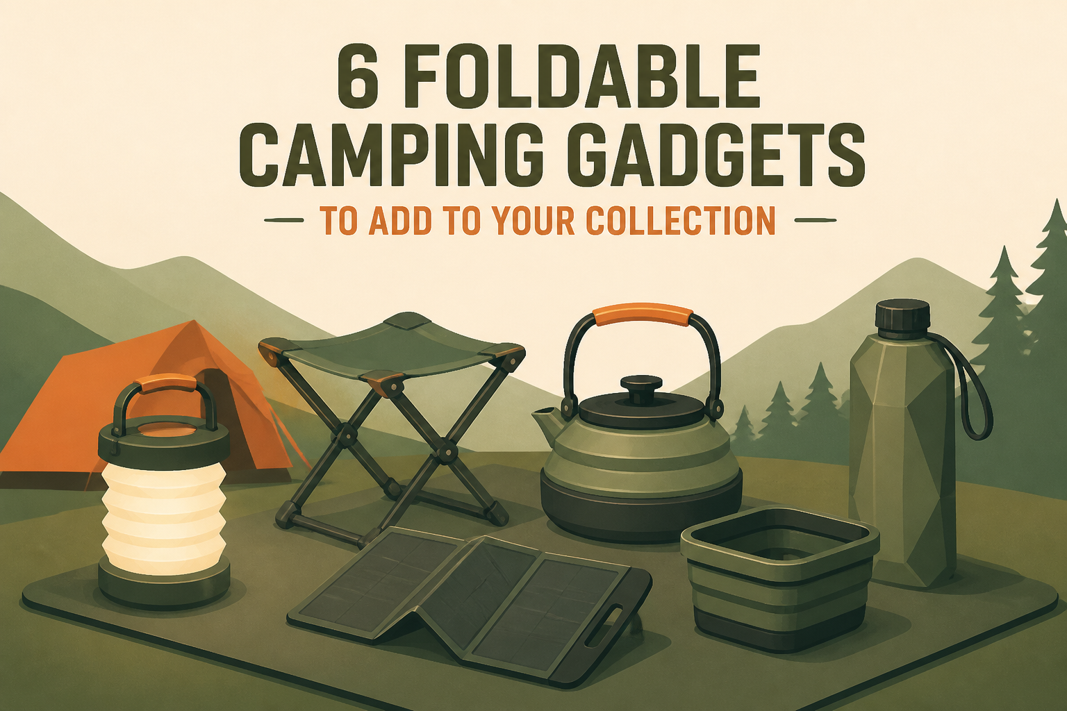 6 Foldable Camping Gadgets To Add To Your Collection