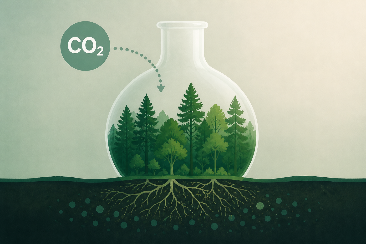 This giant forest experiment offers hope for carbon storage