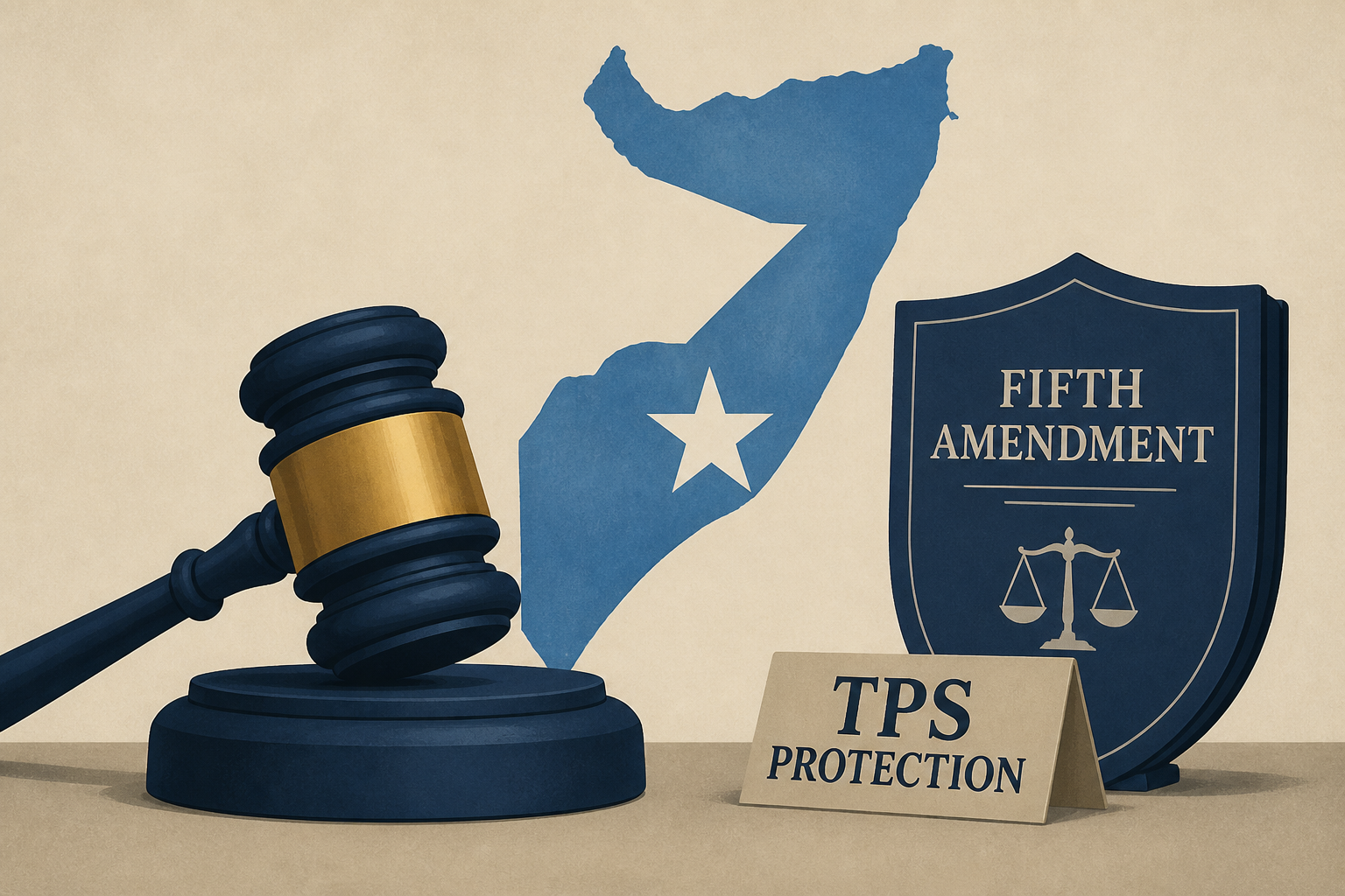 Judge Burroughs blocks Somalia TPS end over Fifth Amendment claims