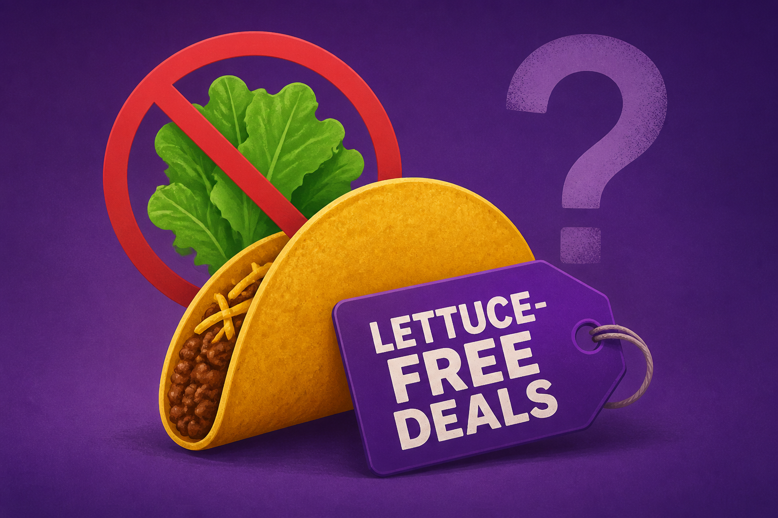 Taco Bell entices fans with lettuce-free deals amid cyclospora source rumors