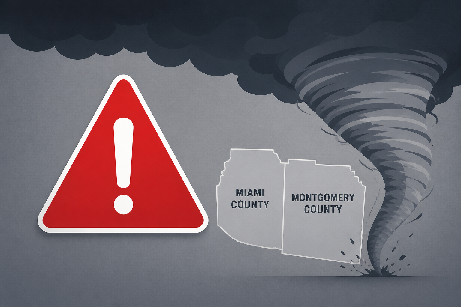 LIVE UPDATES: Tornado Warning issued for Miami, Montgomery Counties