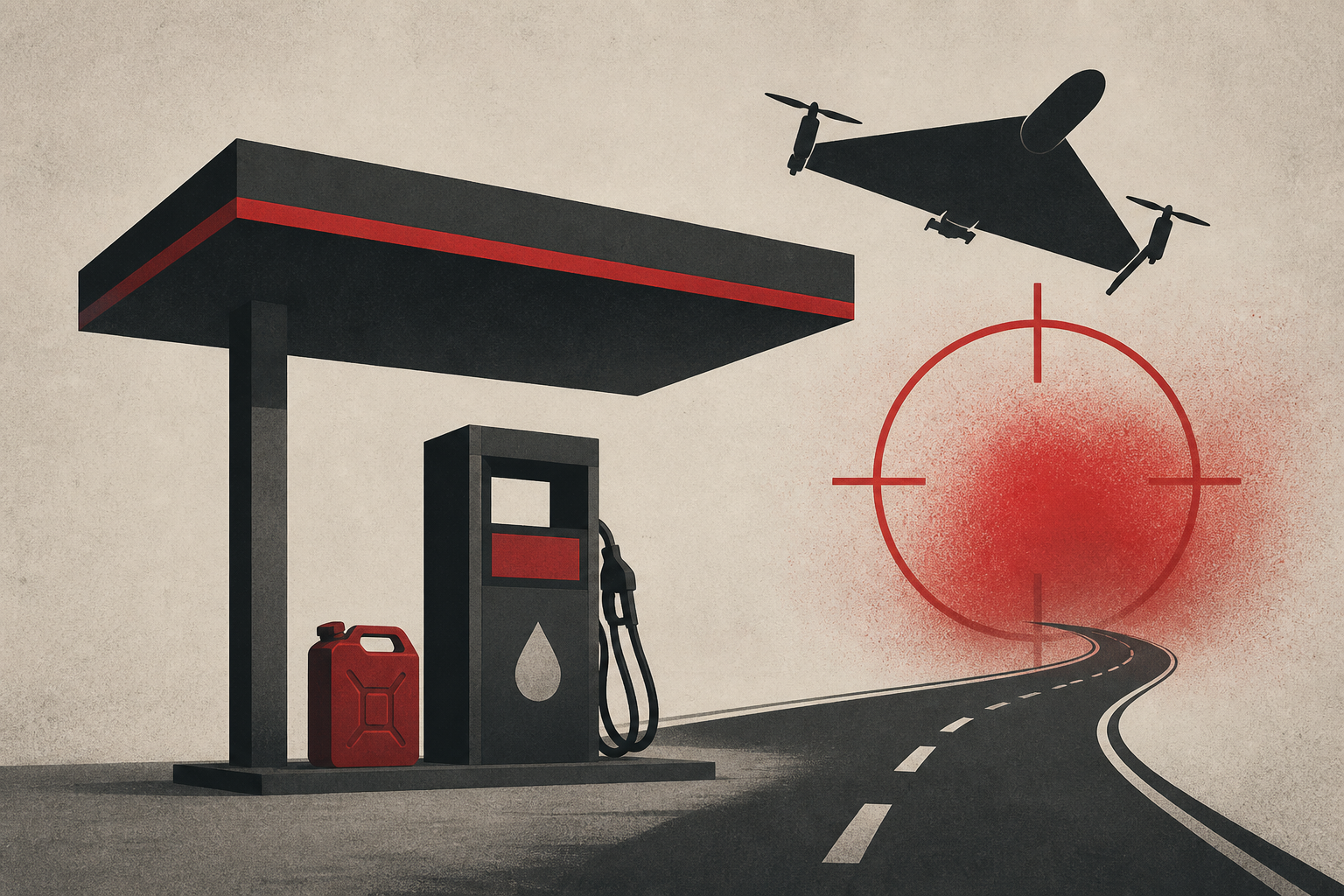 How Russian drones are making routine stops for gas on Ukraine’s roads deadly