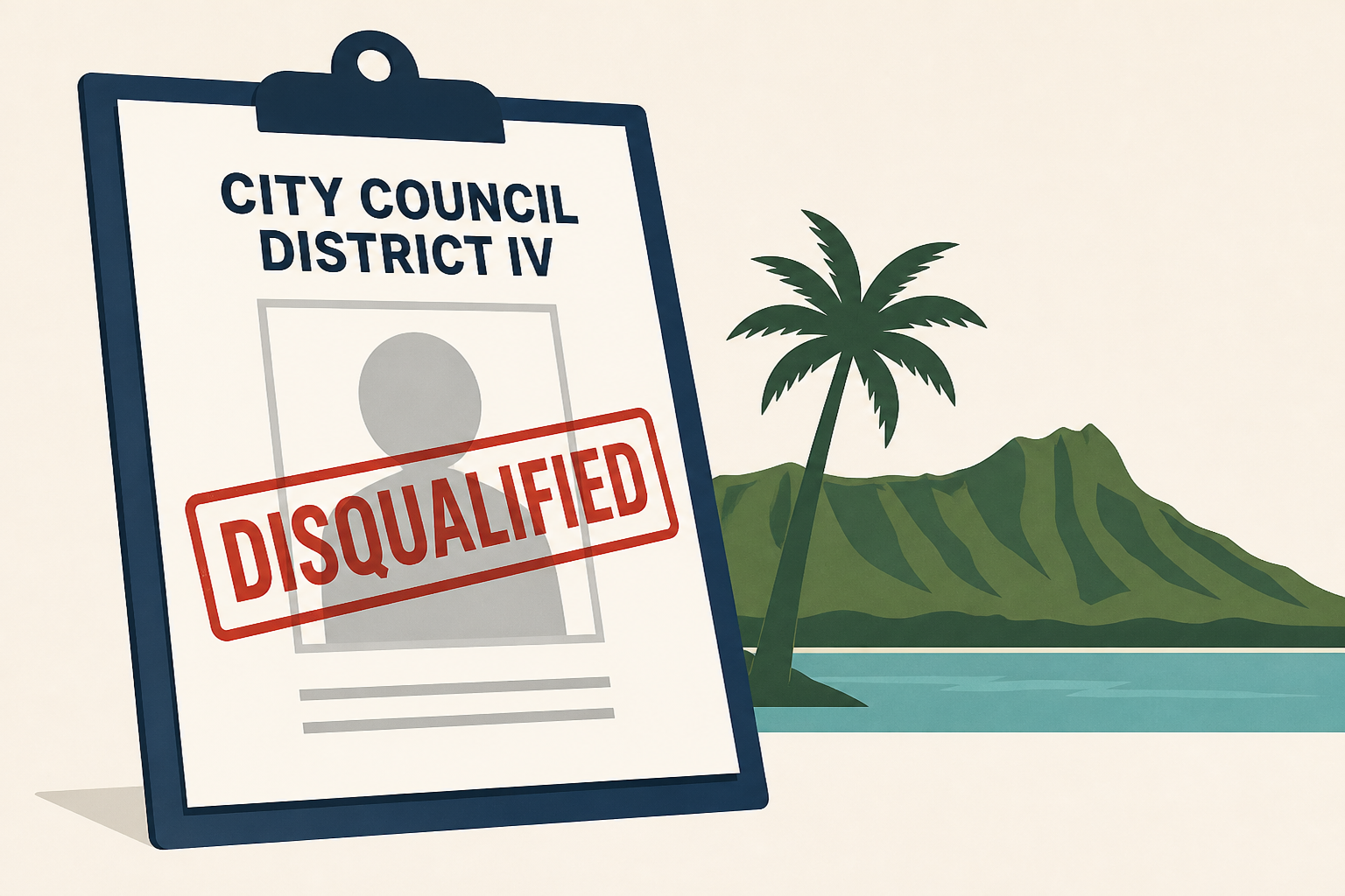 Tommy Waters disqualified from Honolulu City Council District IV race