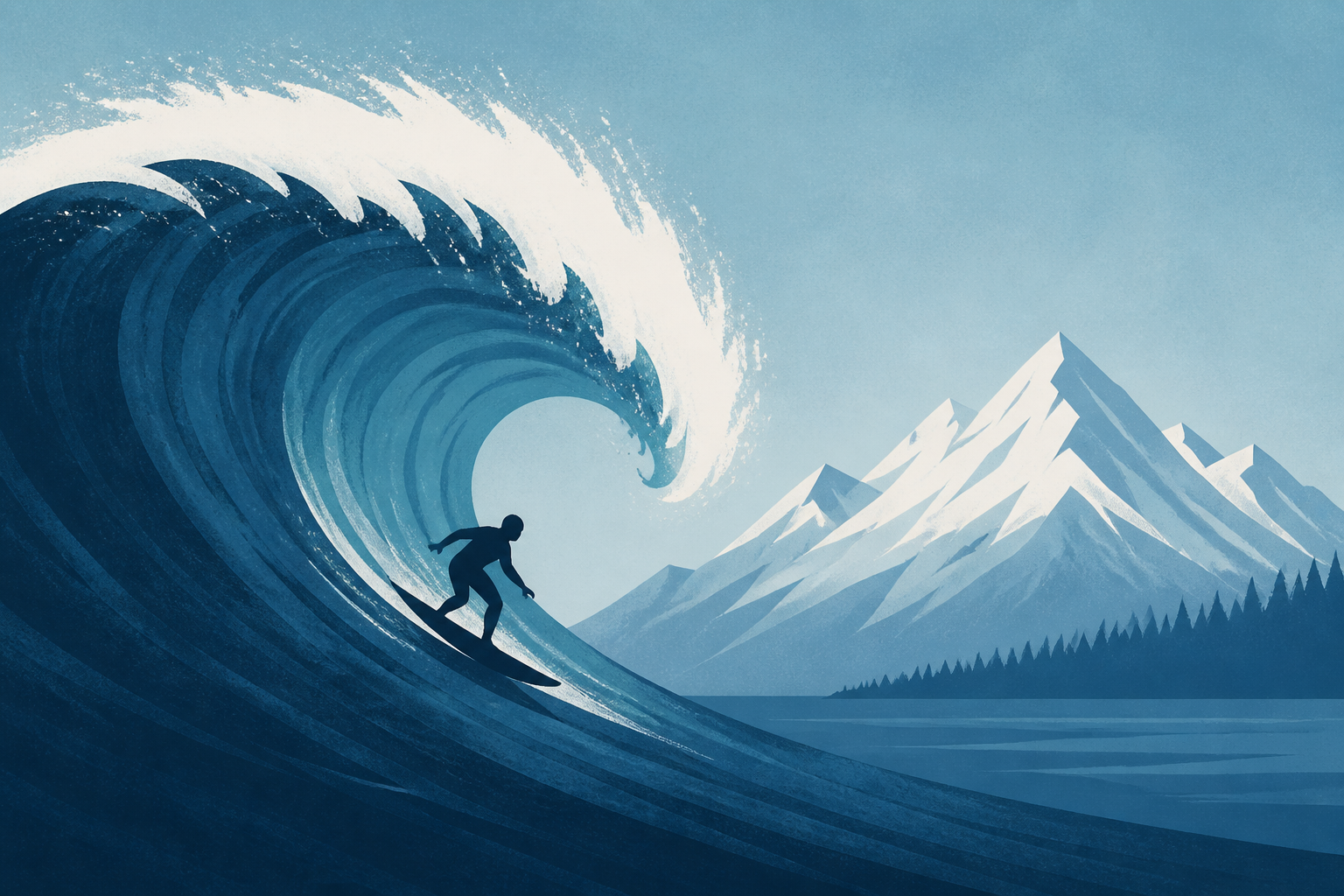 The Allure and Peril of Riding an Alaskan Wave for Six Miles