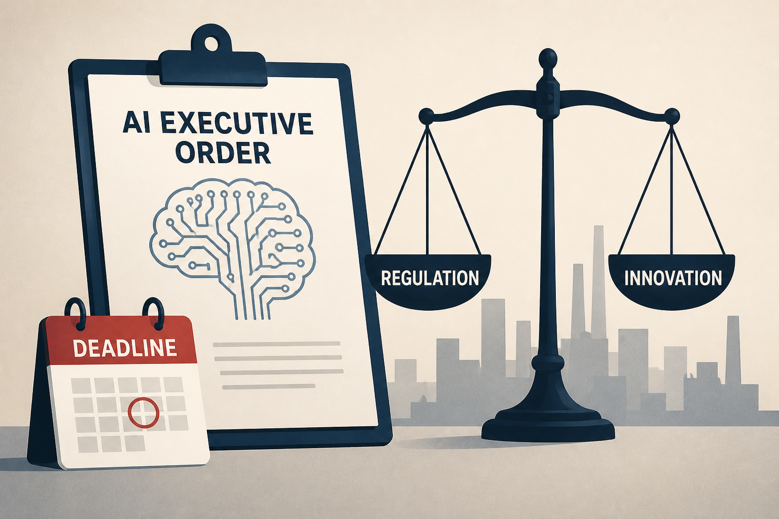 Trump AI executive order nears key deadline regulation debate heats up