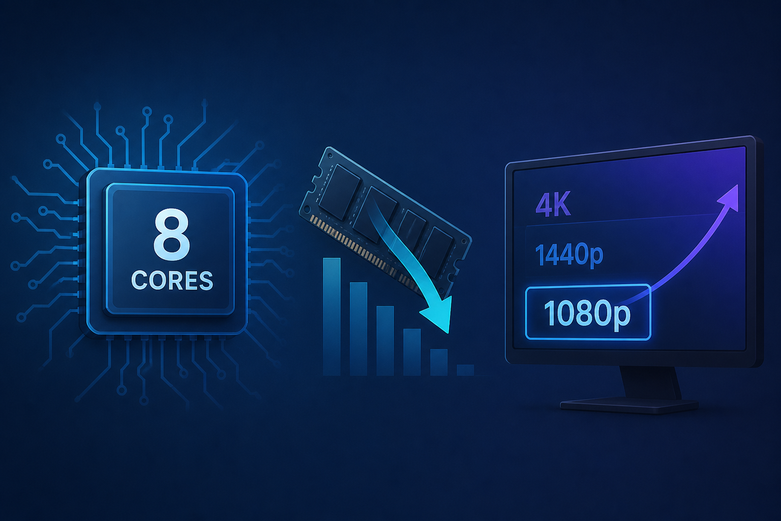 Steam Hardware Survey: octa-core CPUs become most popular, RAM counts shrink, 1080p on the way out