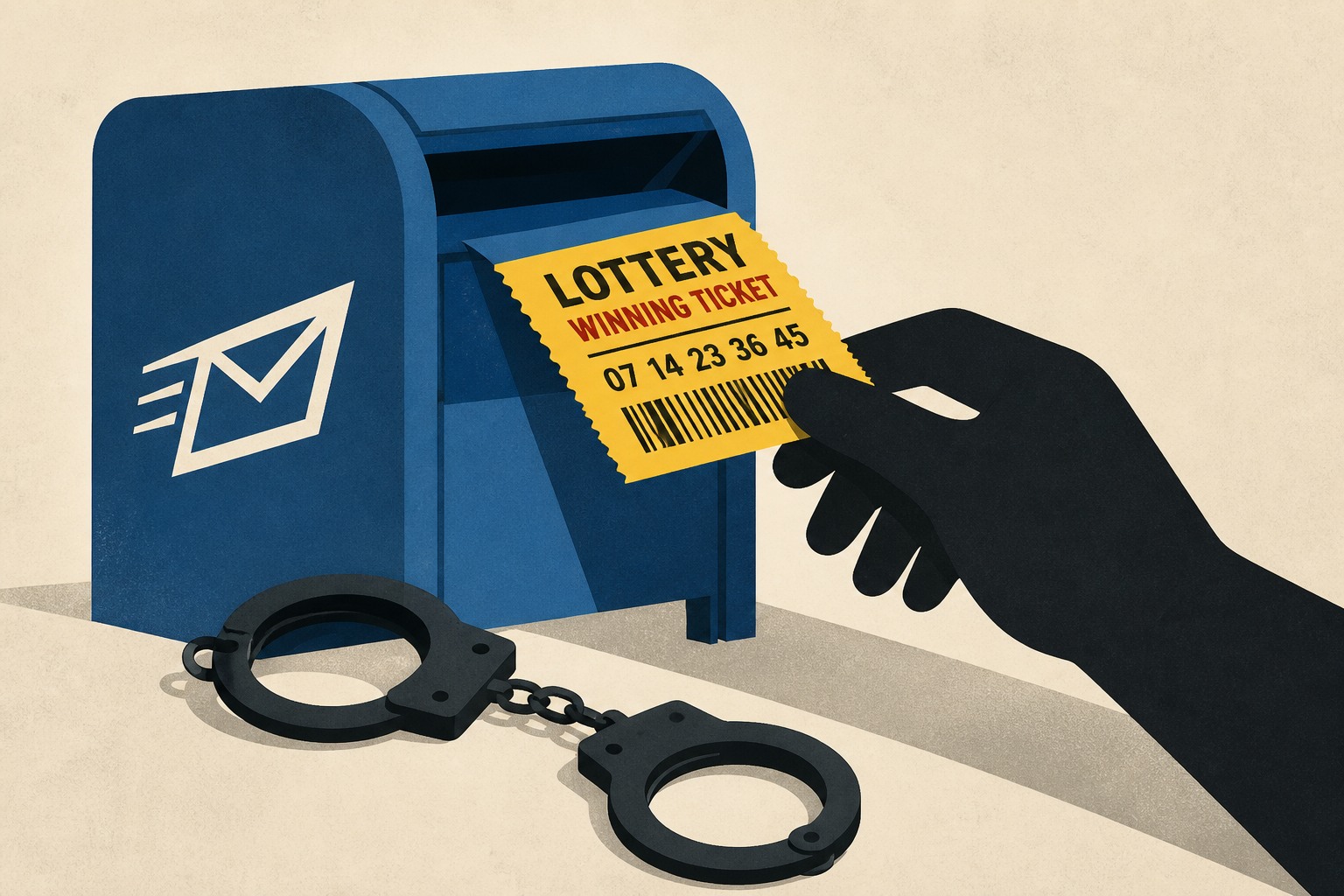 Florida U.S. Postal Service Worker Arrested, Accused of Stealing Winning Lottery Ticket
