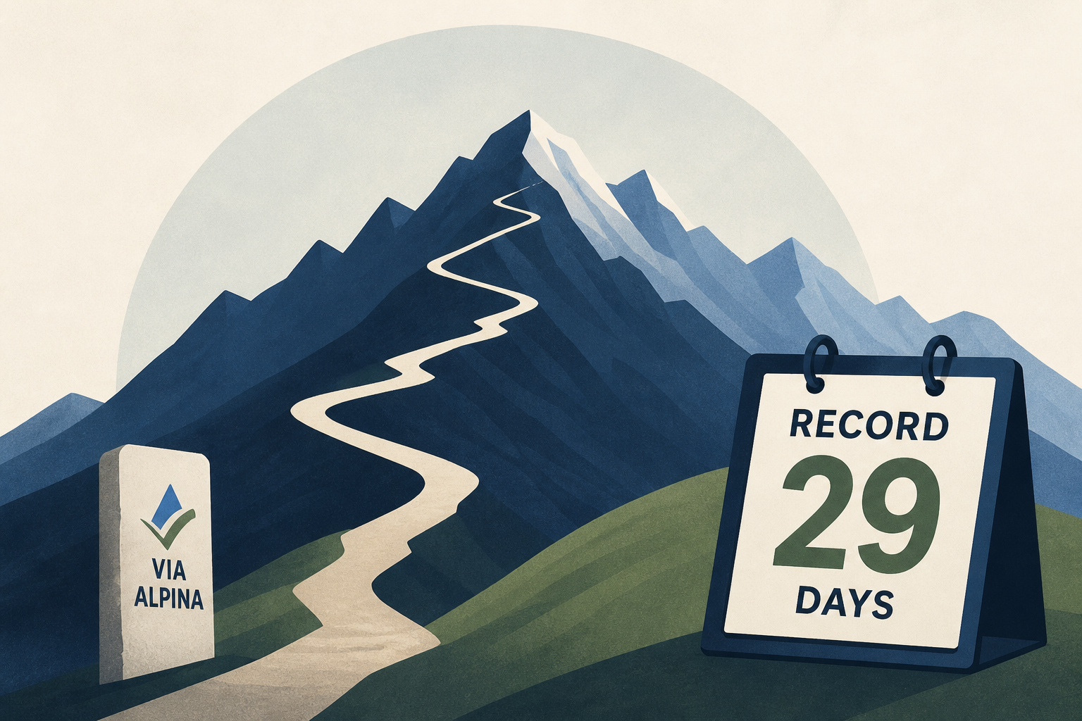Sophie Woods completes Via Alpina endurance challenge in record 29 days