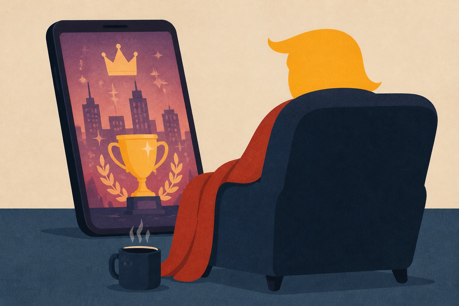 Trump, 80, Self-Soothes With Disturbing AI Slop Spree