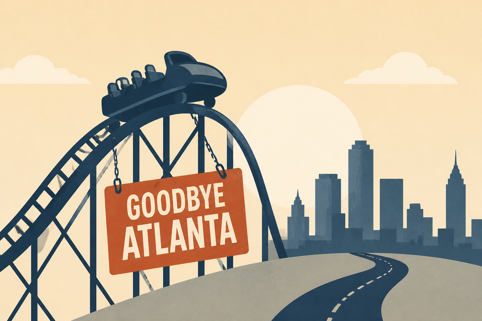 Fun Spot America says goodbye to Atlanta, ArieForce One coaster