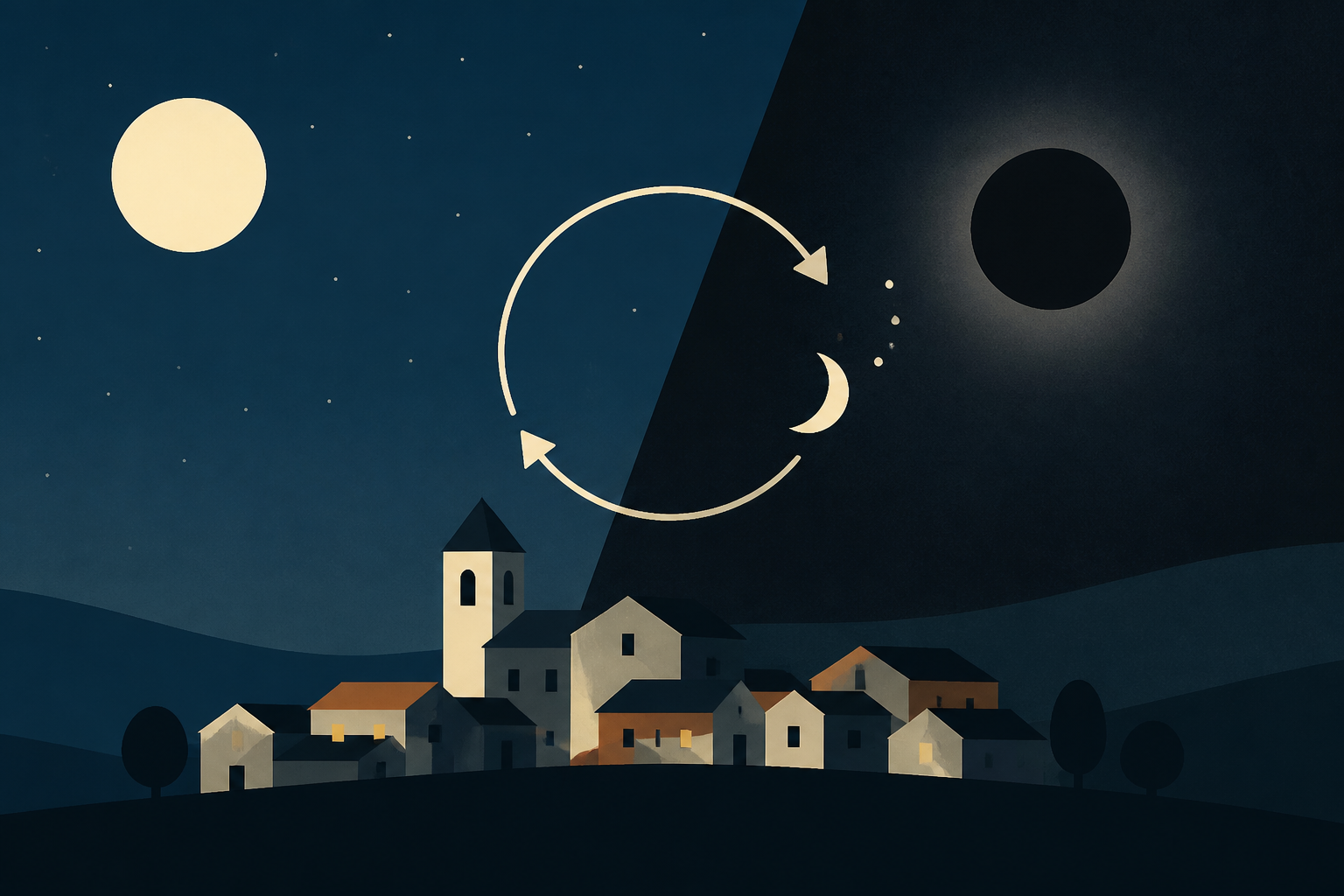 The tiny Spanish village where darkness will fall twice in one night