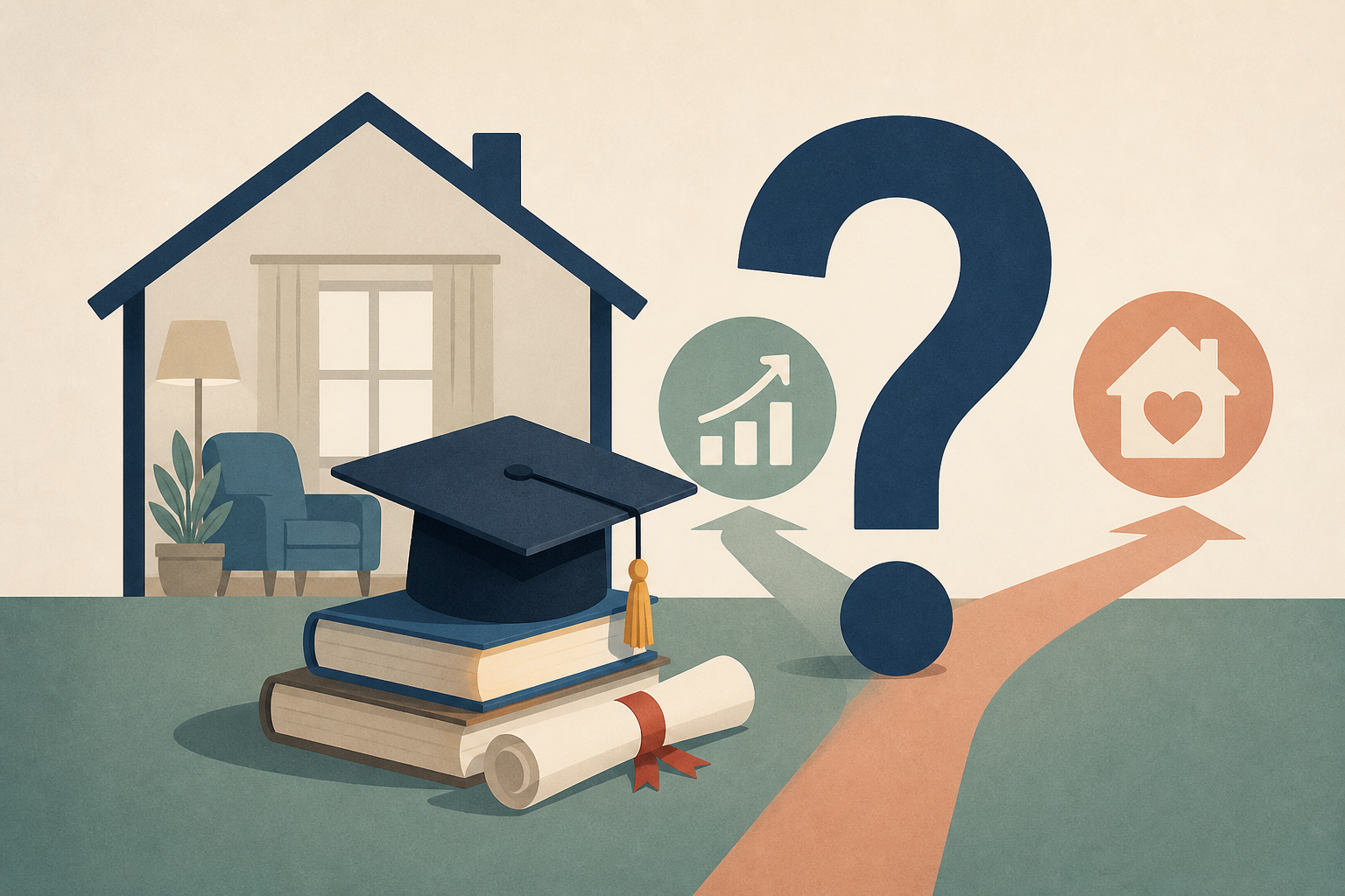 More Young College Graduates Are Living At Home. Is That a Bad Thing?