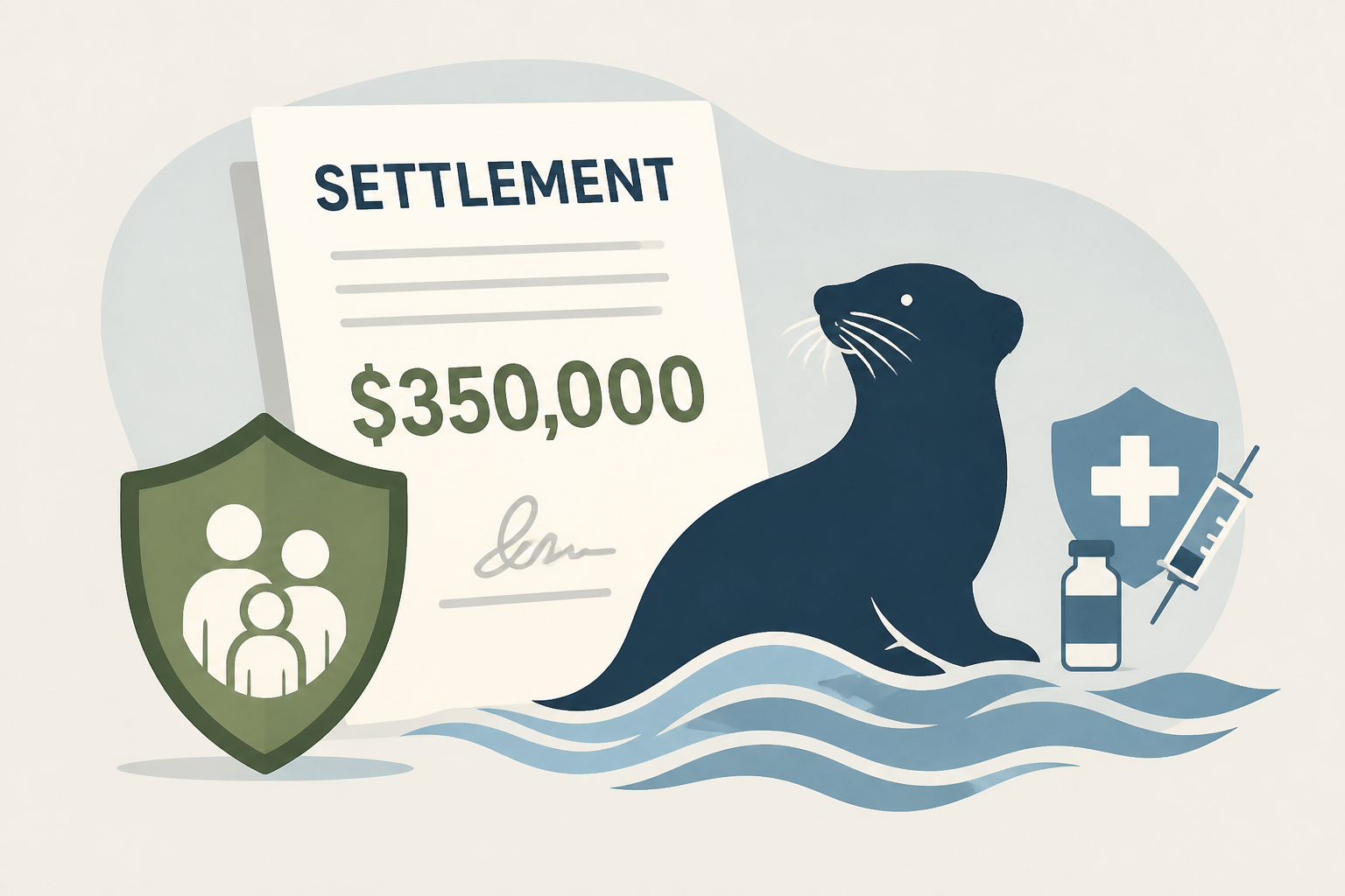Family reaches $350,000 settlement after mother and child needed rabies shots from otter attack