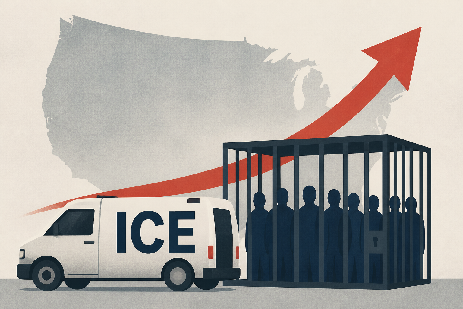 ICE detentions set Trump-era high in July, as immigration crackdown widens