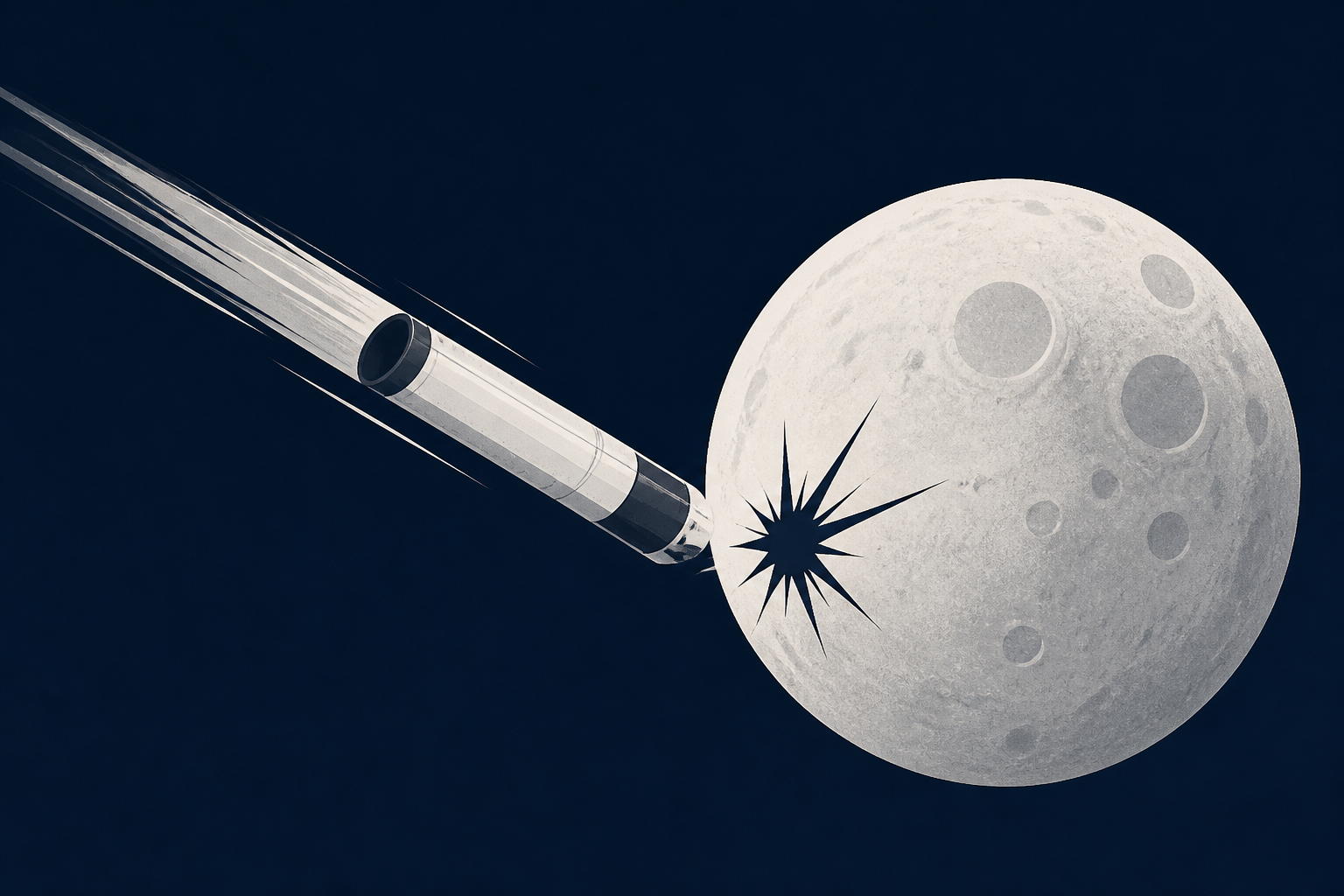 Errant SpaceX rocket stage set to smash into the moon at 5,400 mph, seven times the speed of sound - NASA a...