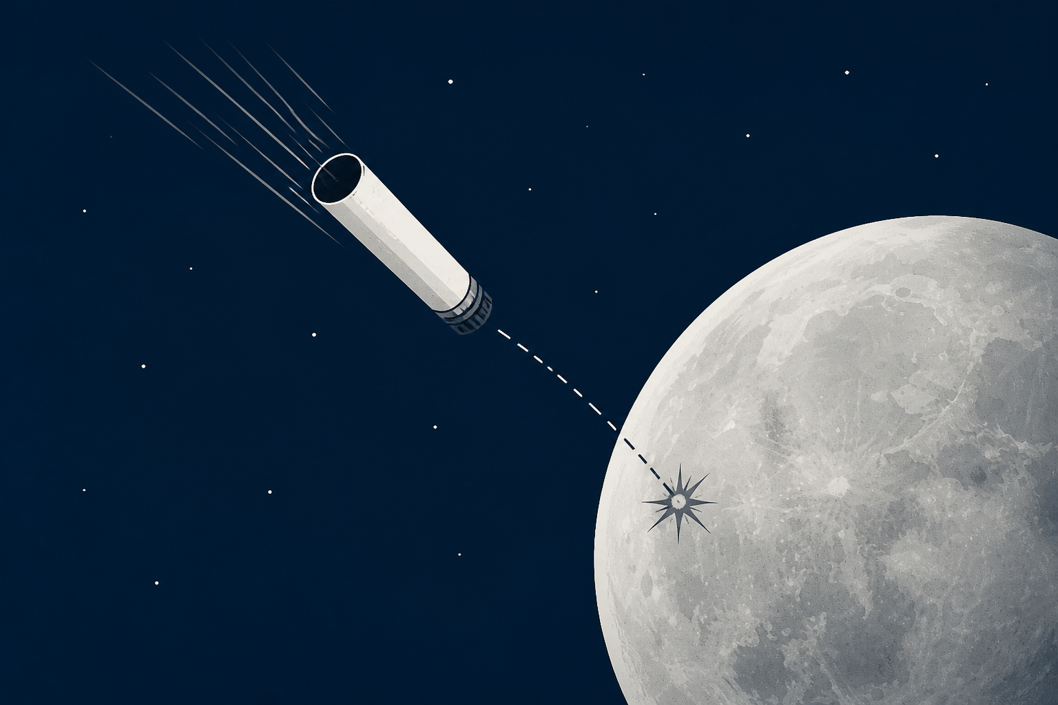 Defunct part of SpaceX Falcon 9 rocket will slam into the moon