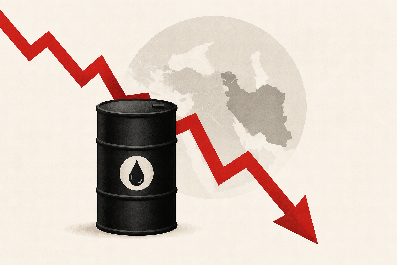 Oil Prices Plummet as Investors Digest Pause in Fighting in Iran War