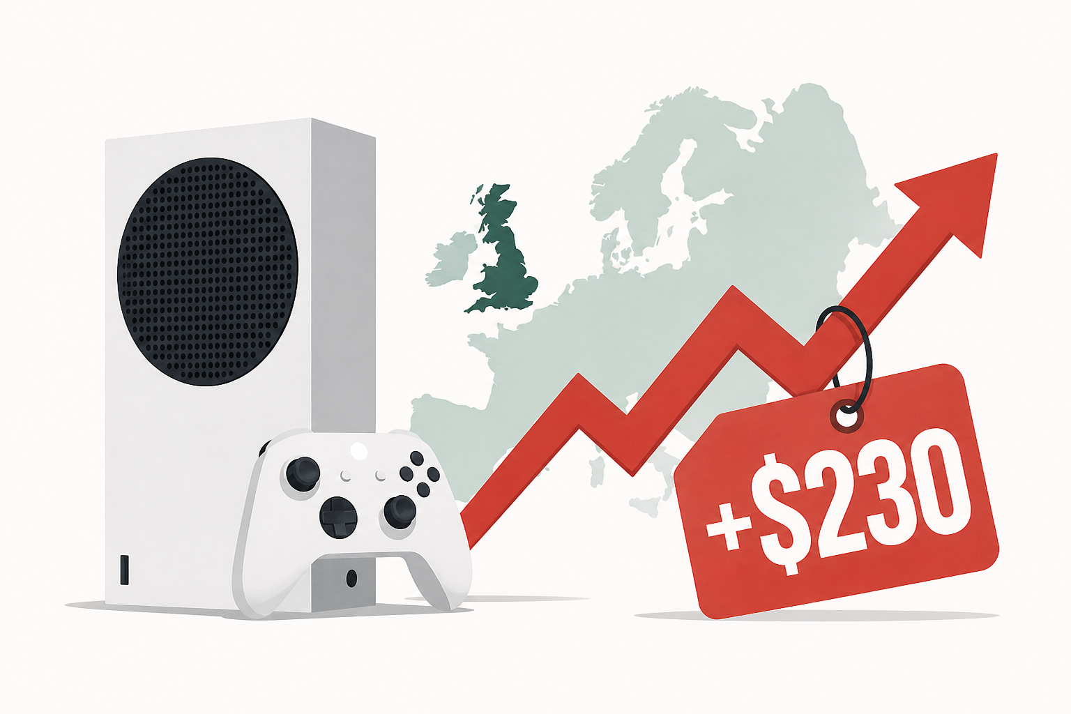 Xbox Series Price Increased By $230 In UK And Europe