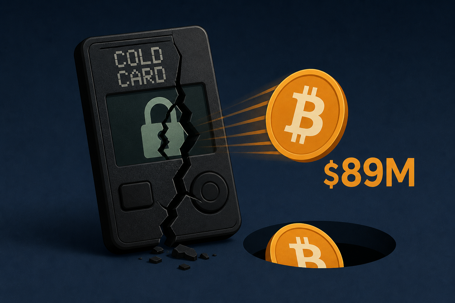 Coldcard bitcoin hardware wallet flaw linked to $89M bitcoin theft