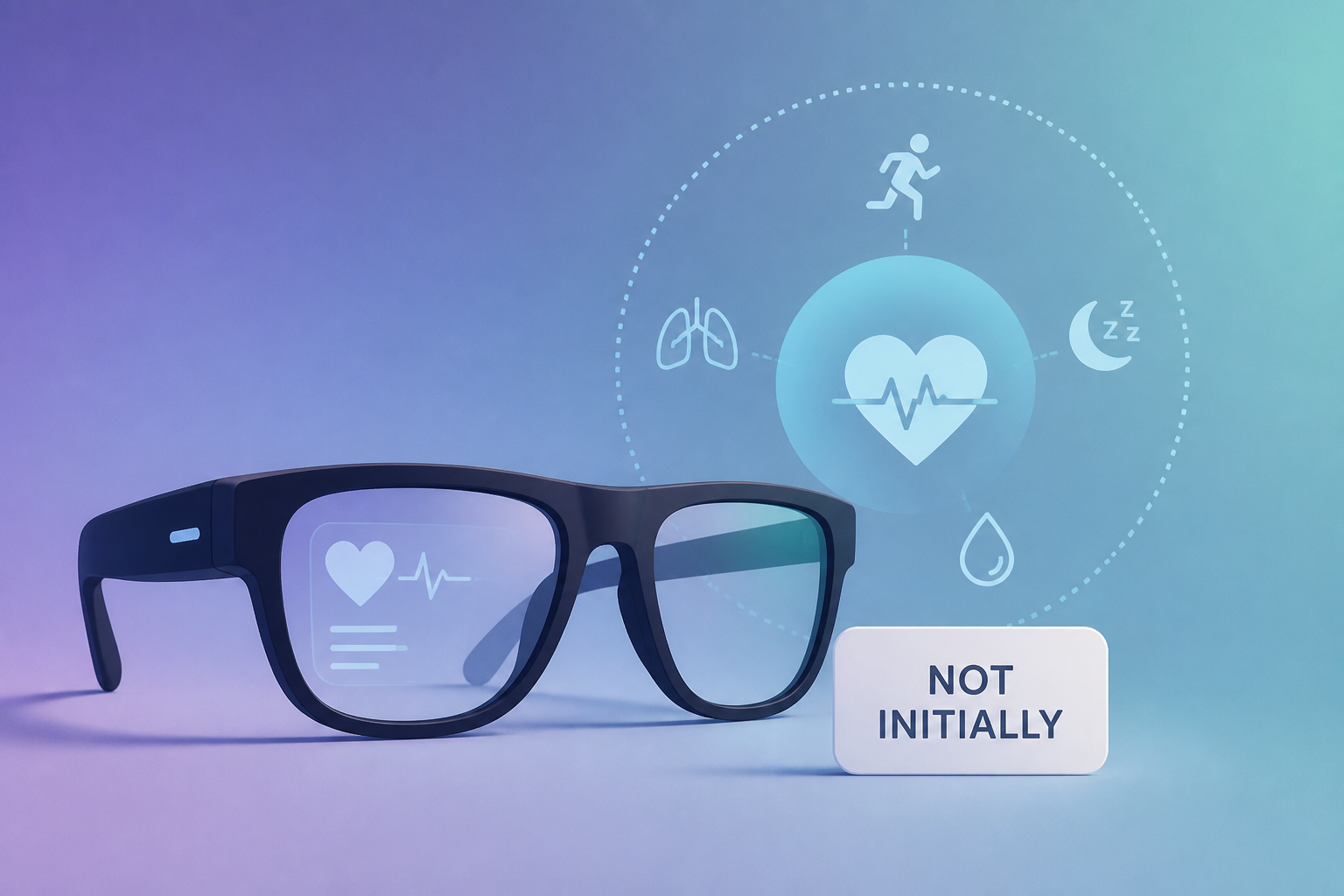 Report: Apple's smart glasses will become a major health companion, but not initially
