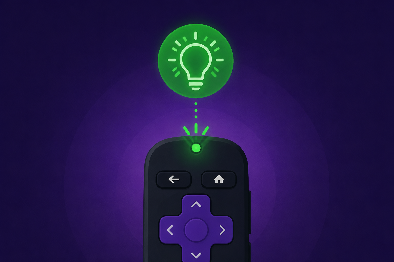 What The Blinking Green Light Means On Your Roku Remote