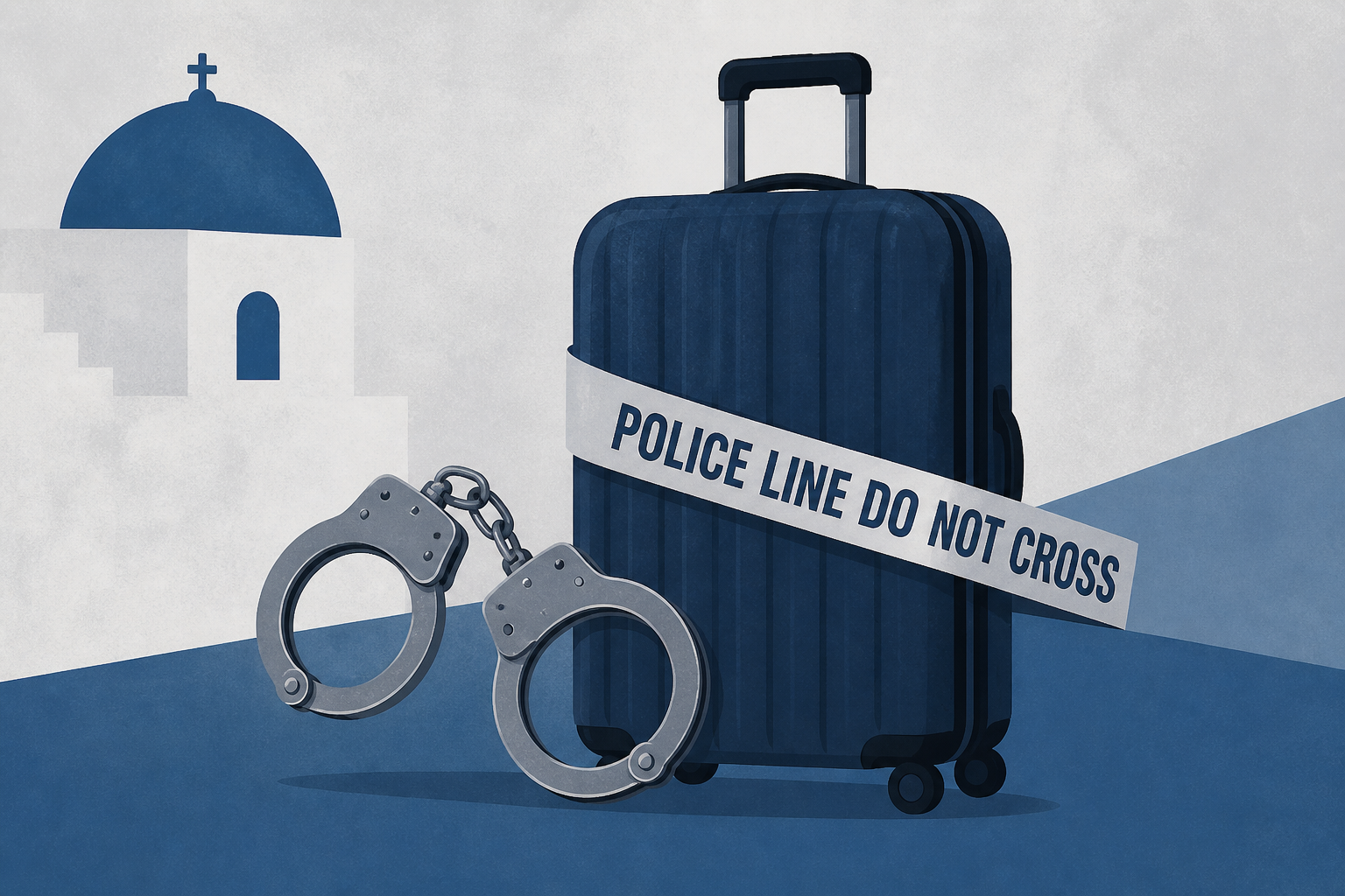 Greek police arrest suspect in suitcase killing case
