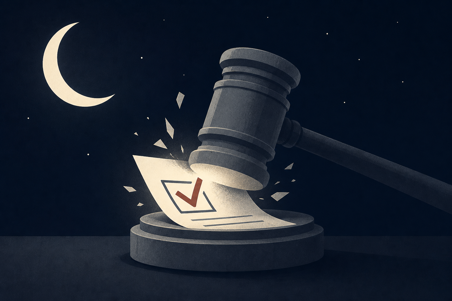 Supreme Court handed a midnight election bombshell