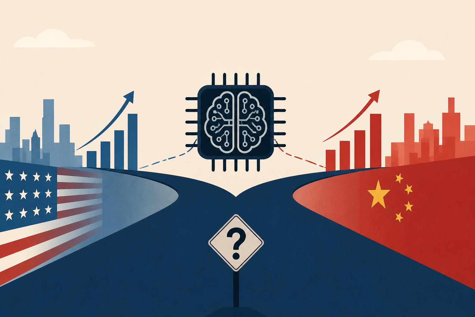 The US might lose the AI race to China. Should Americans care?