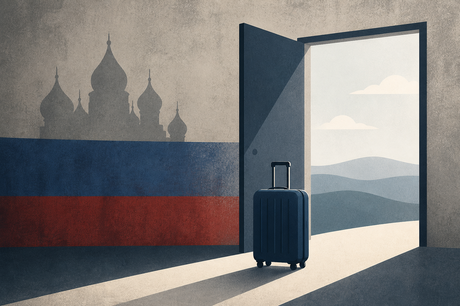 A prominent Putin critic and opponent of the war in Ukraine leaves Russia