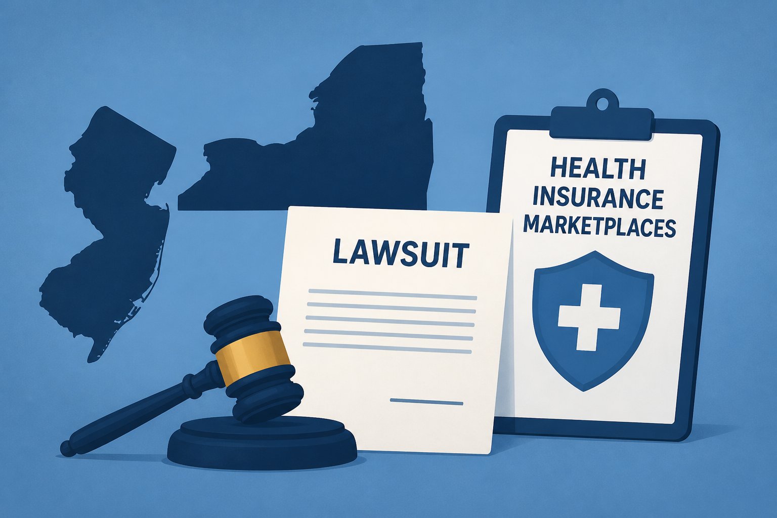 New Jersey and New York sue to block Trump admin. changes to health insurance marketplaces