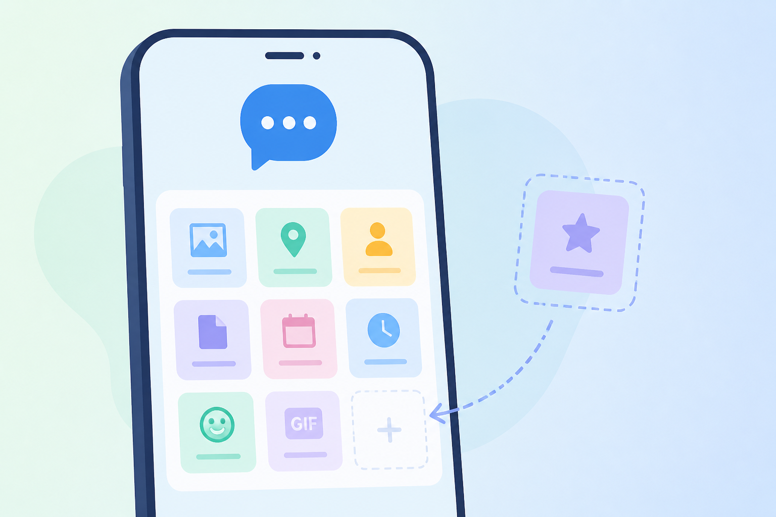 Google Messages will let you customize the shortcuts grid