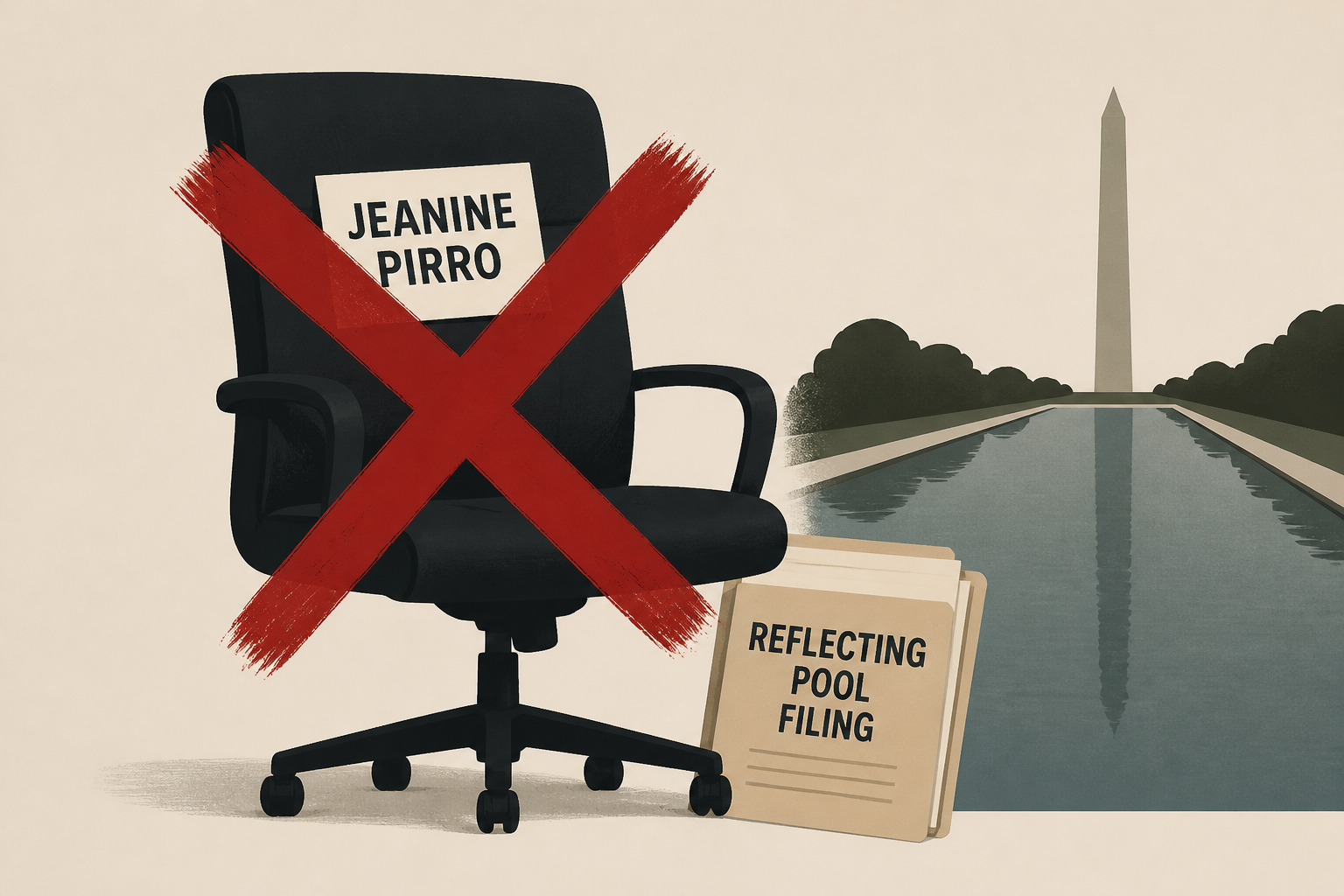 Furious Trump considers removing Jeanine Pirro over Reflecting Pool filing, sources say