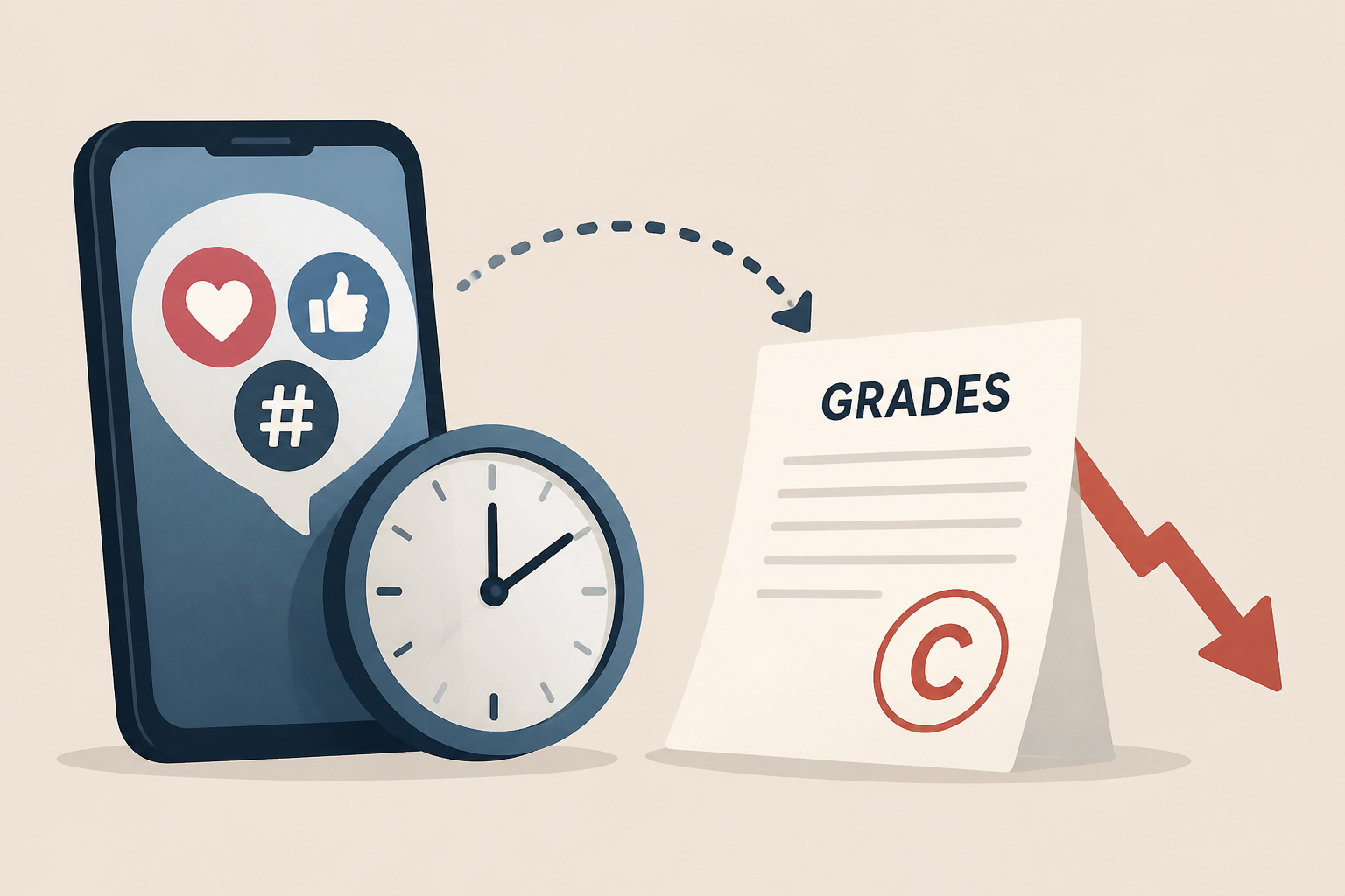 Early Social Media Use Linked to Lower Grades Years Later, Study Finds