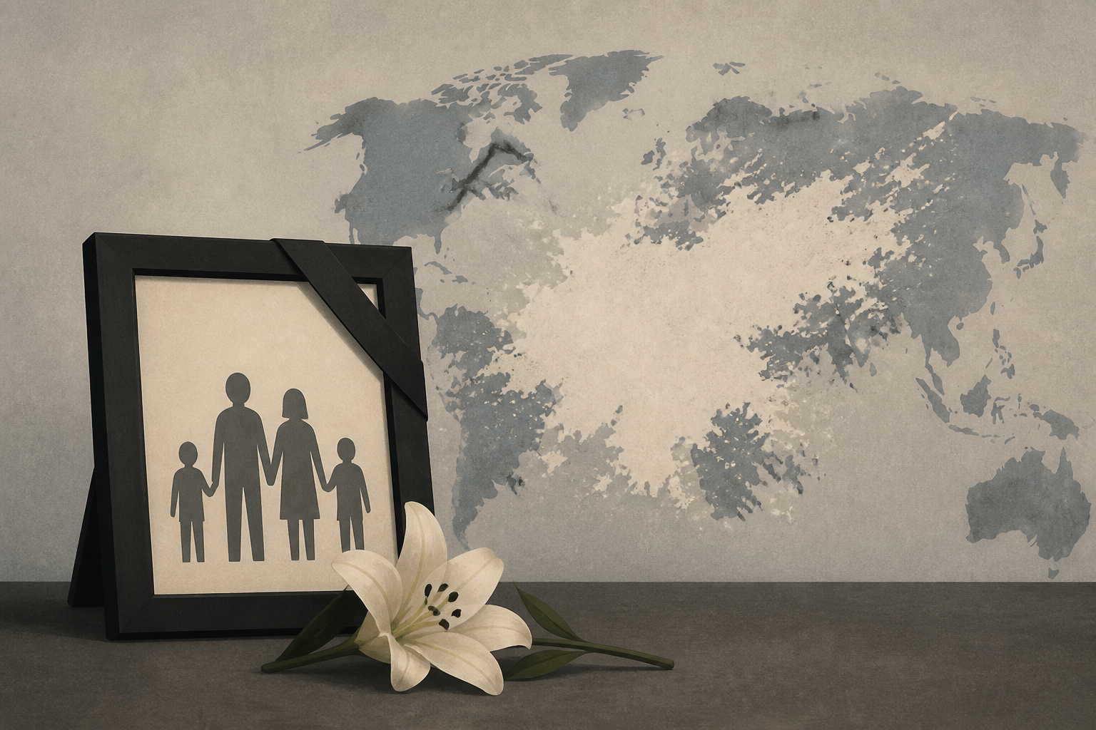 Funeral held for family "wiped off the map" in Russian strike on Ukraine, neighbor says