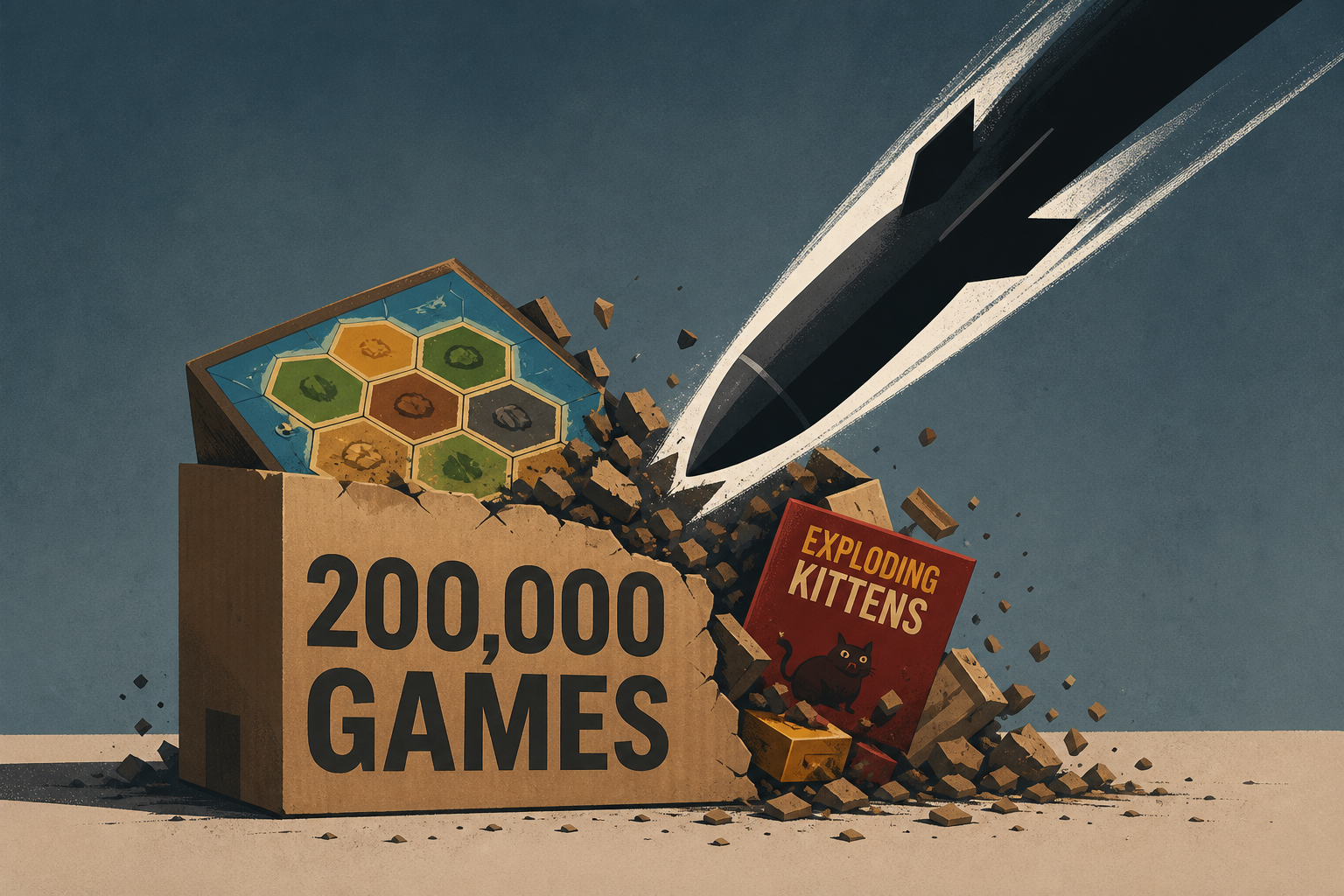 Russian missile strike destroys Ukrainian Catan, Exploding Kittens publisher’s entire 200,000